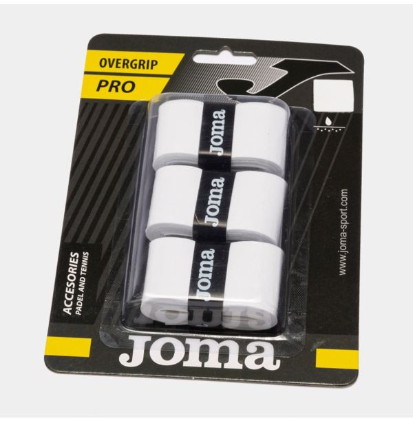 Joma Padel Overgrip Dry Competition white 3 rl.