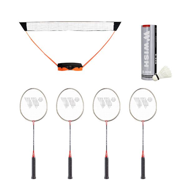 Badminton pakke med net